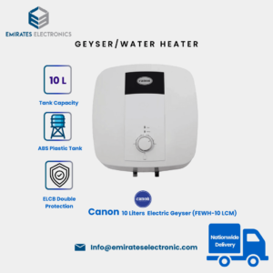 Canon Fast Electric Water Heater/Geyser - FEWH-10 LCM (10 Ltrs)